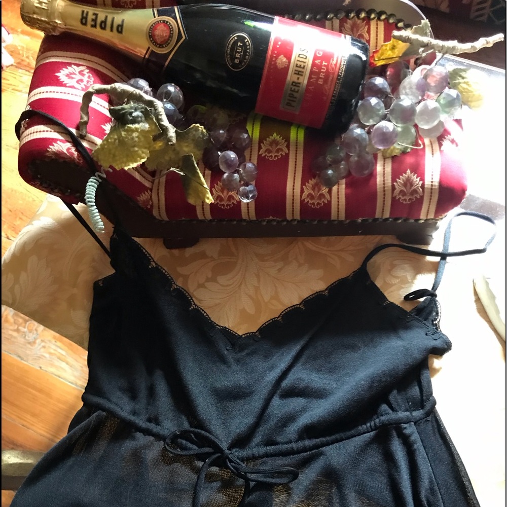 Authentic Versace black camisol